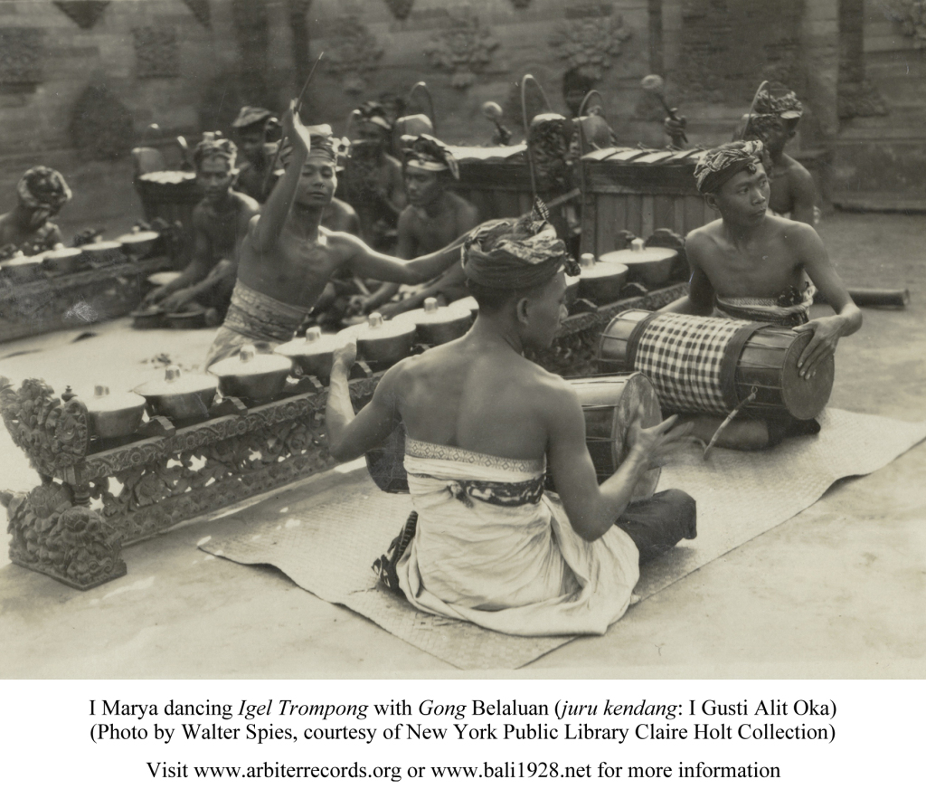 Bali 1928 photo album CD I Gamelan Gong Kebyar Arbiter of Cultural
