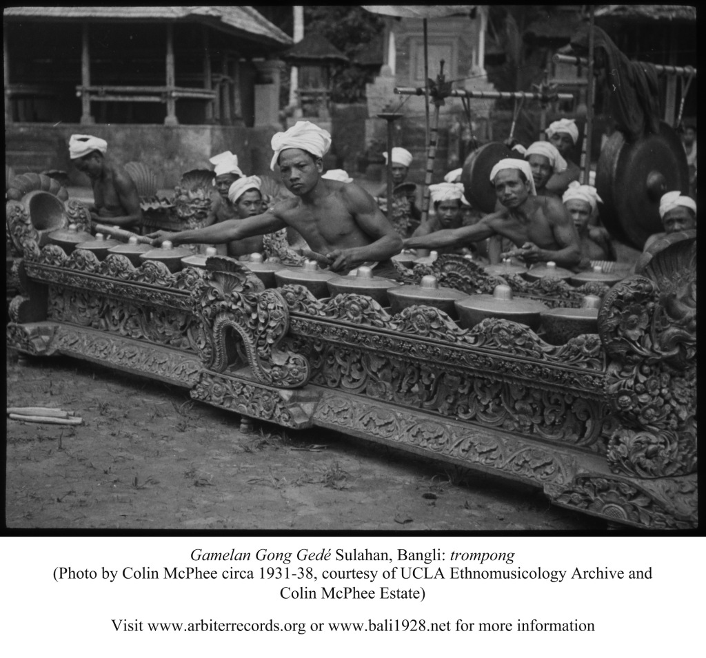 Bali 1928 photo album CD I Gamelan Gong Kebyar Arbiter of Cultural